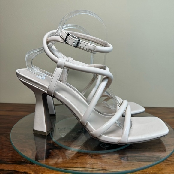 BP. Nordstrom Ashlyn Square Toe Strappy Sandal - Beige - Picture 7 of 16